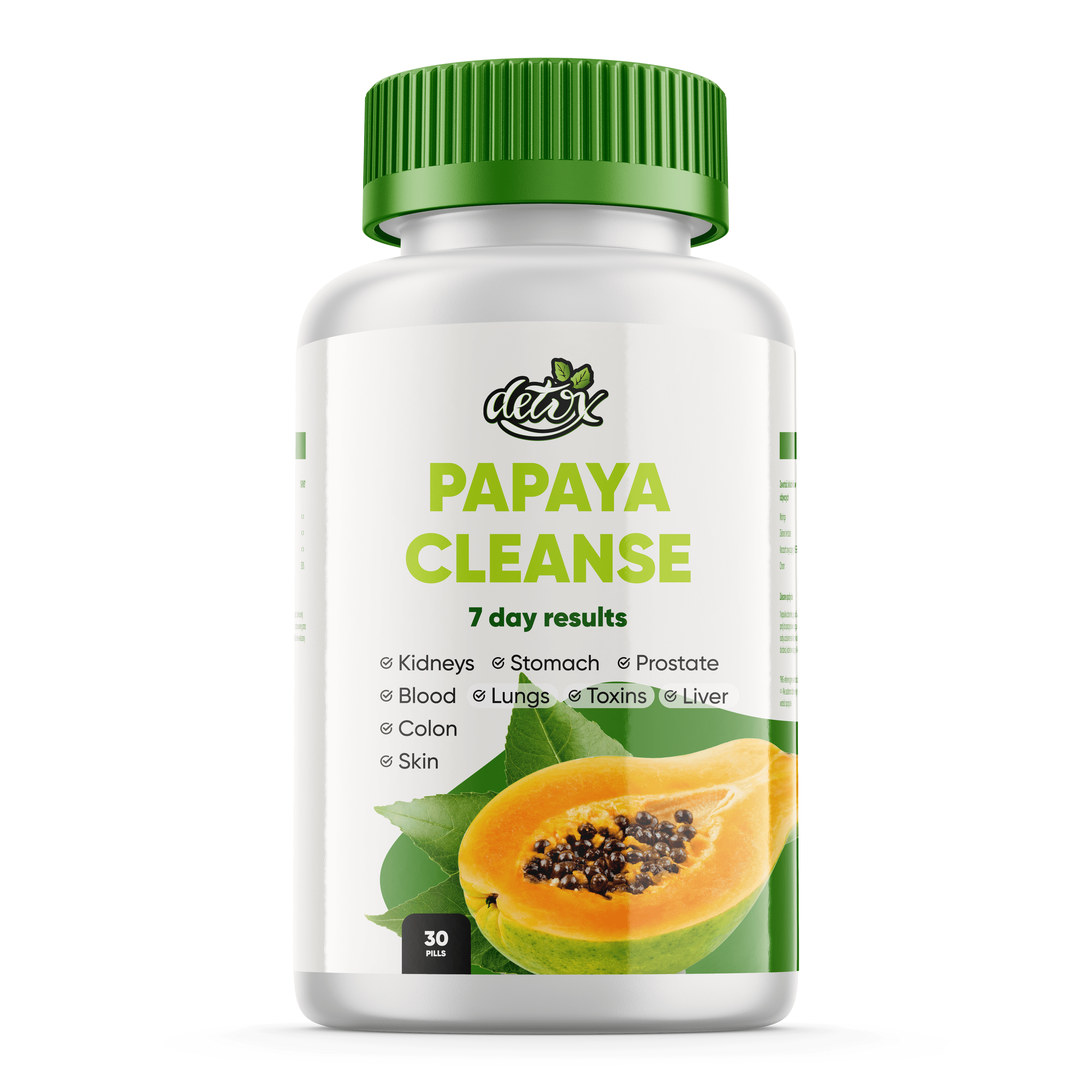 Imagen de Papaya Cleanse de la página de la oferta